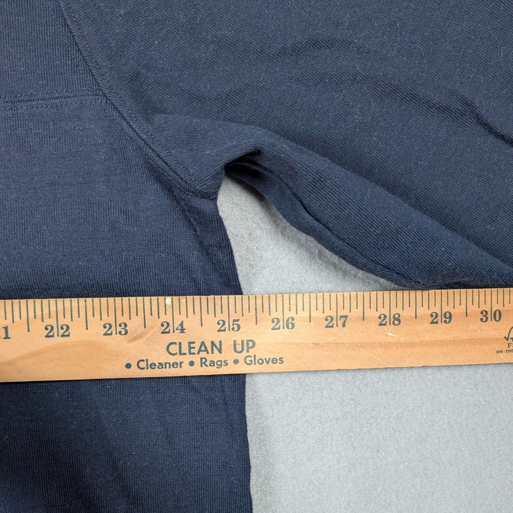 L.L. Bean Rugby Shirt Mens XL Blue Lakewashed Long Sleeve Traditional Fit 504190 - Picture 6 of 10